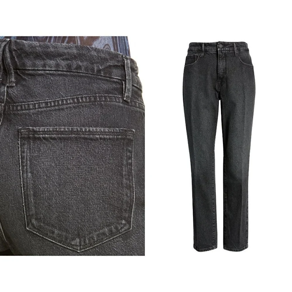 NWT Good American Size 6/28 Good Classic High Waist Ankle Slim Jeans